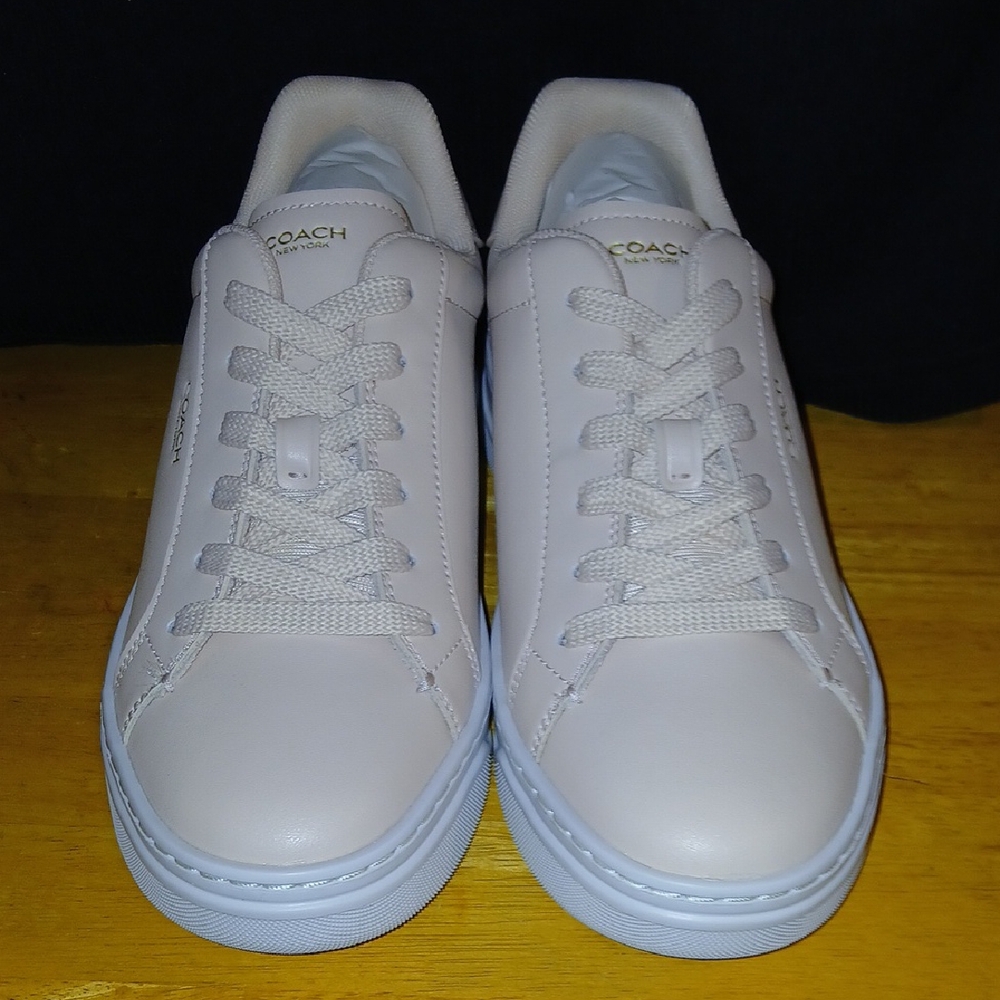 Coach Blush Leather Sneakers